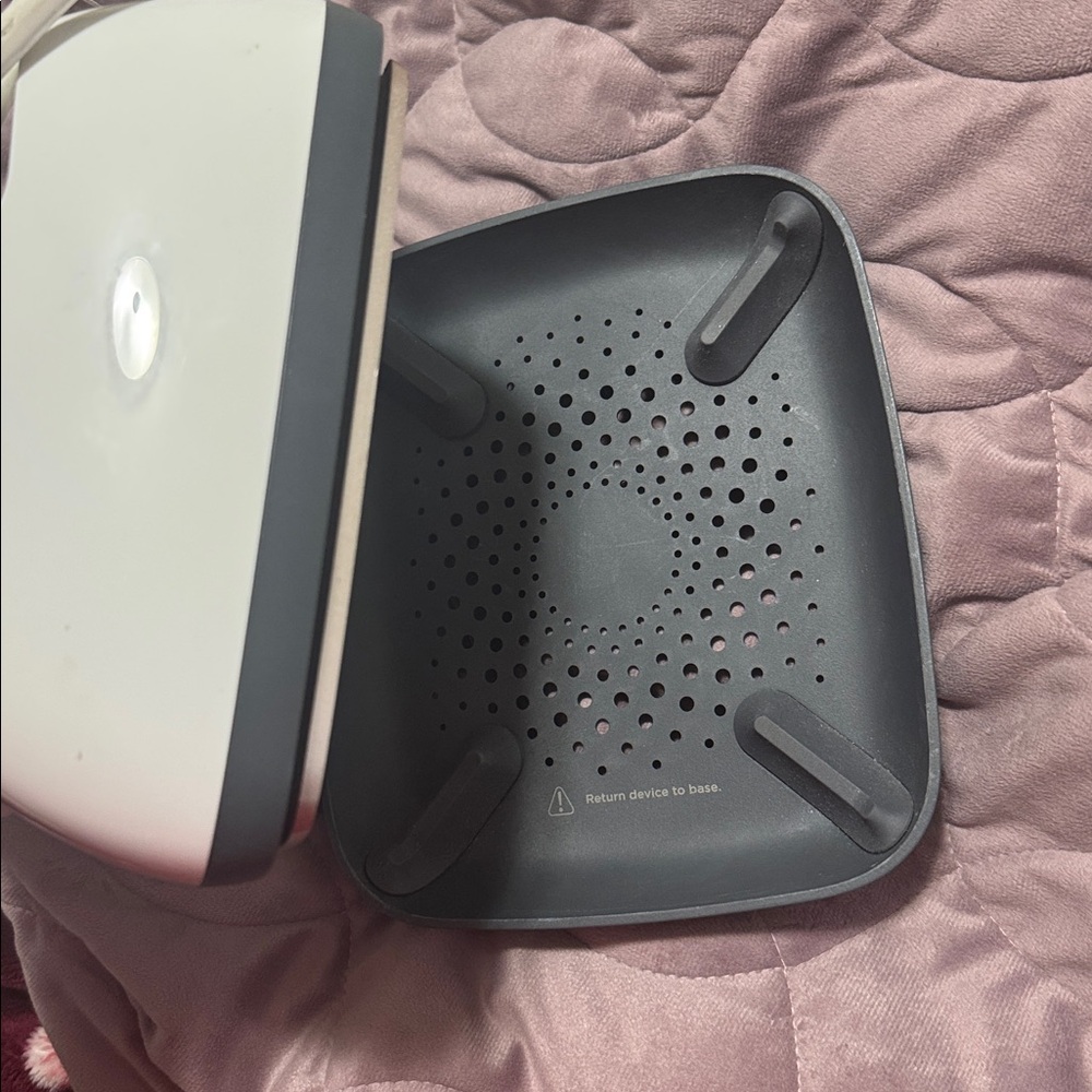 Cricut Heat Press with White and Pink Design 6 x 7 - Picture 5 of 5